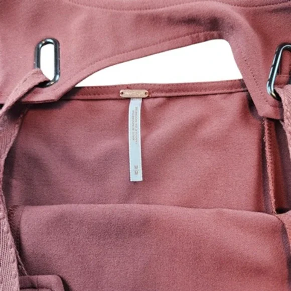 Free People Dress Womens Medium Sleeveless Metal Buckle Detail A-Line Modern - Picture 2 of 7